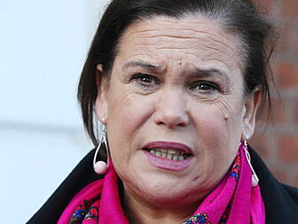 Mary Lou McDonald Unable To At...
